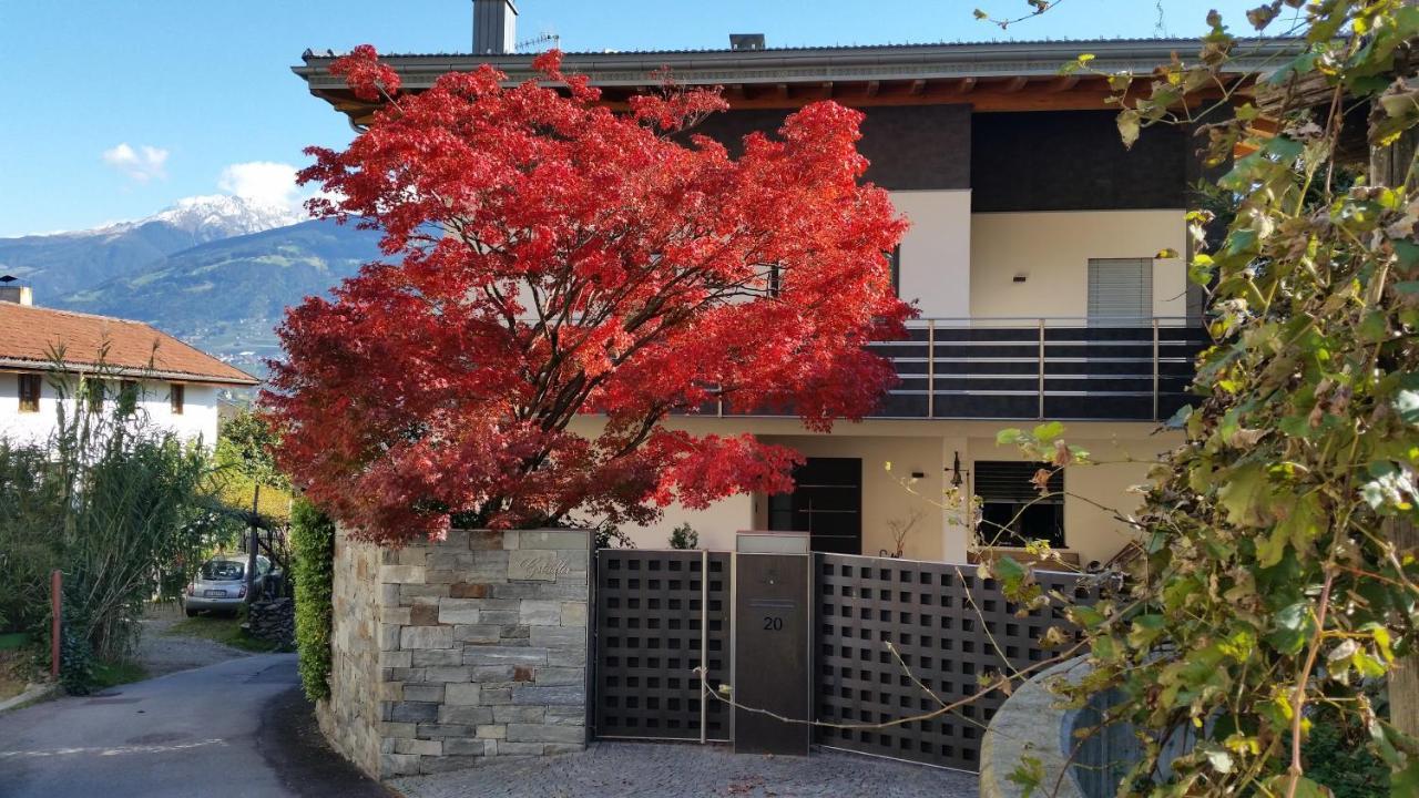 Ruhige Ferienwohnung Mit Garten Und Garage In Privatvilla Marlengo Kültér fotó