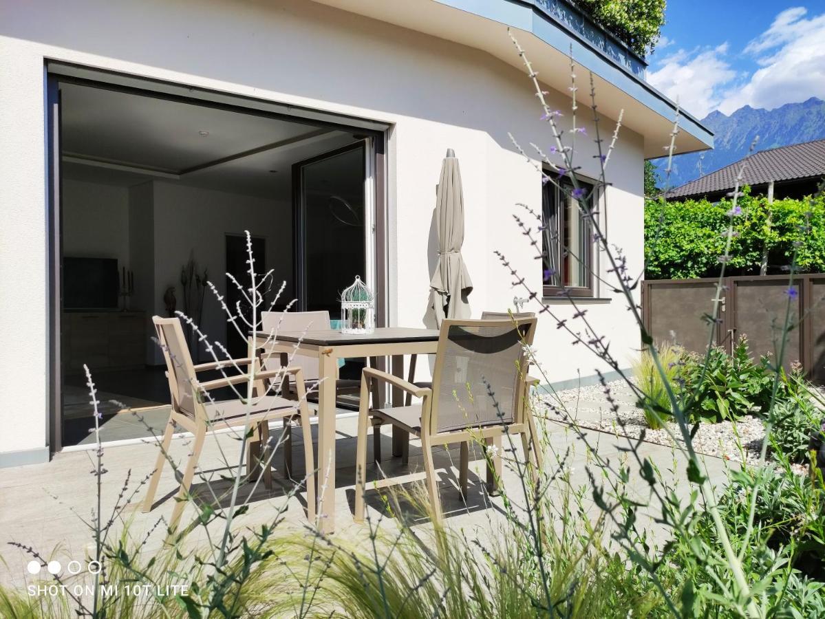 Ruhige Ferienwohnung Mit Garten Und Garage In Privatvilla Marlengo Kültér fotó