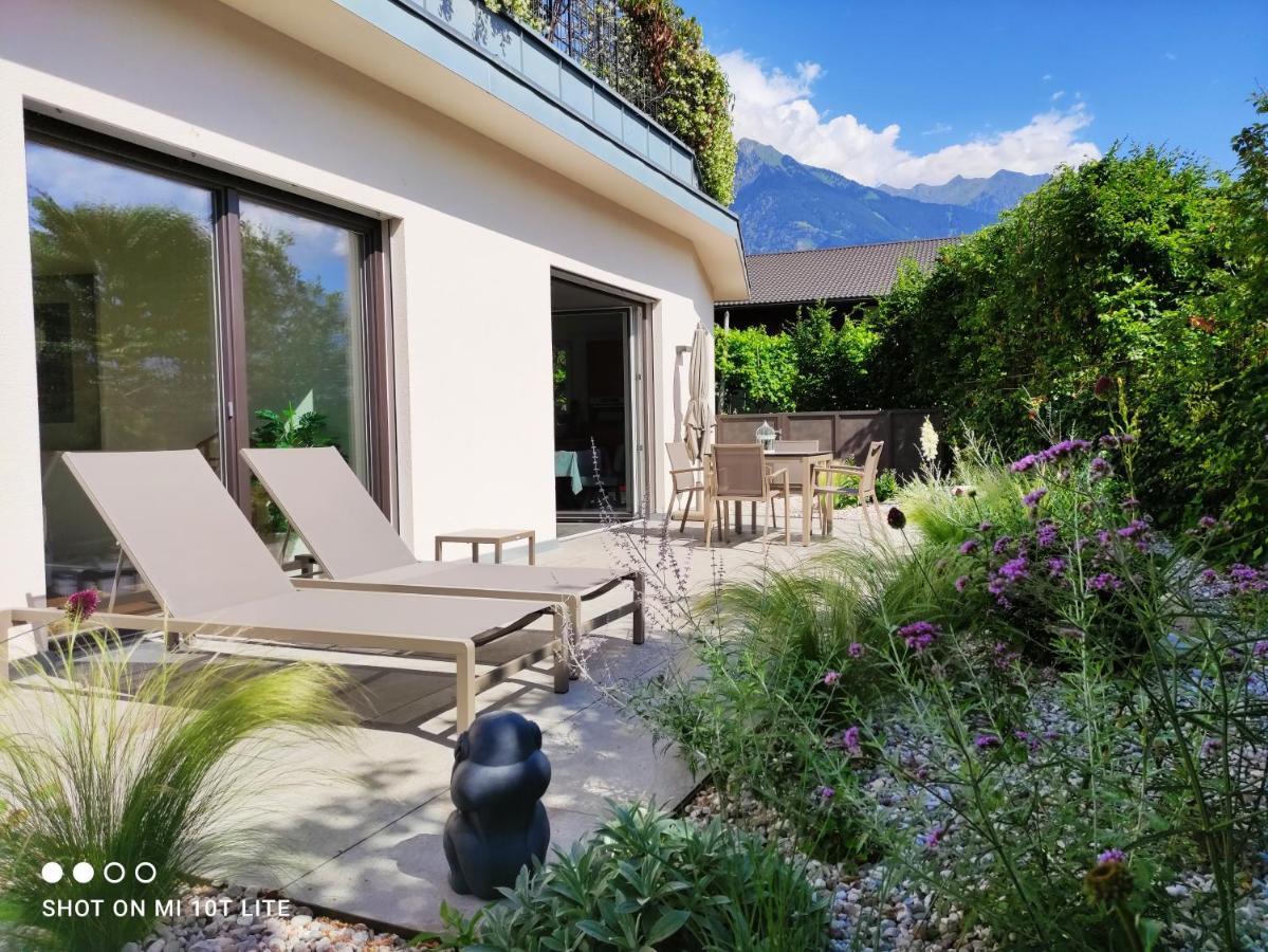 Ruhige Ferienwohnung Mit Garten Und Garage In Privatvilla Marlengo Kültér fotó